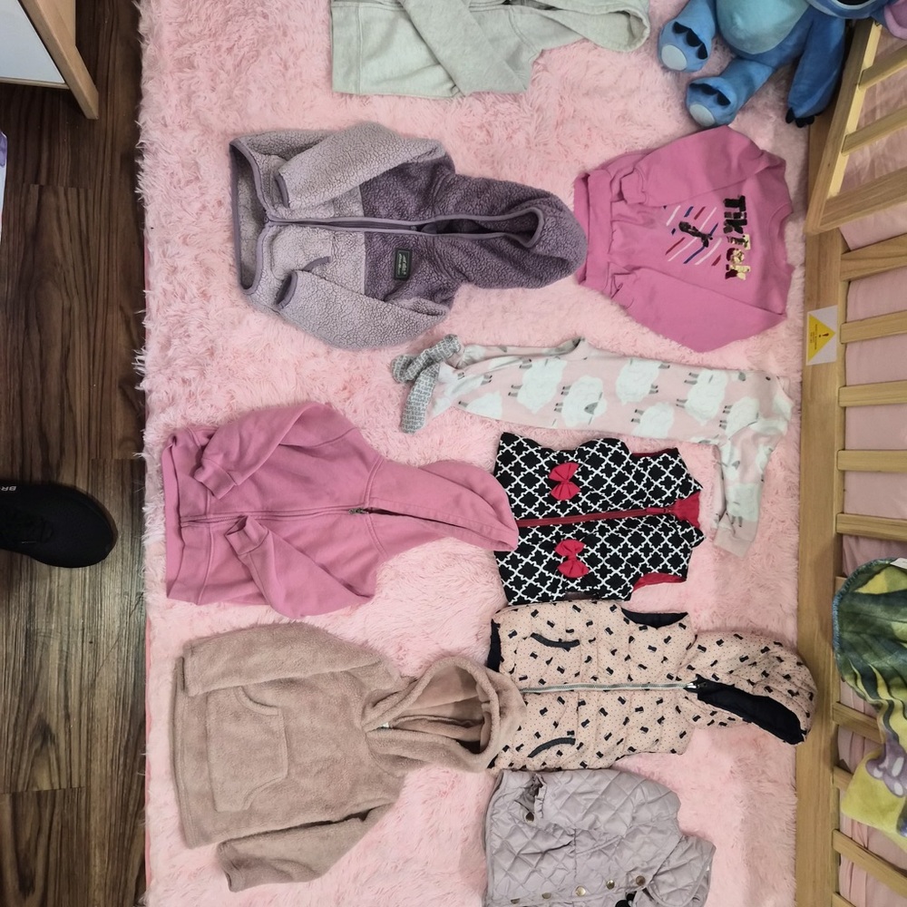 Assorted Baby Clothing Set in Pink and Gray